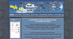 Desktop Screenshot of mjc-mazamet.fr